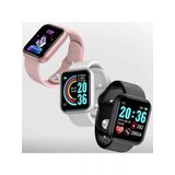 Relógio inteligente smartwatch d20 bluetooth monitor saúde preto - Smart Bracelet D20