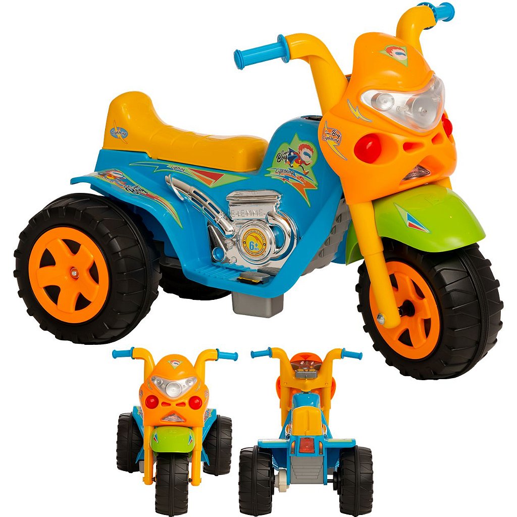 Kit 4 Motos Moto De Brinquedo Corrida Infantil Presente Criança