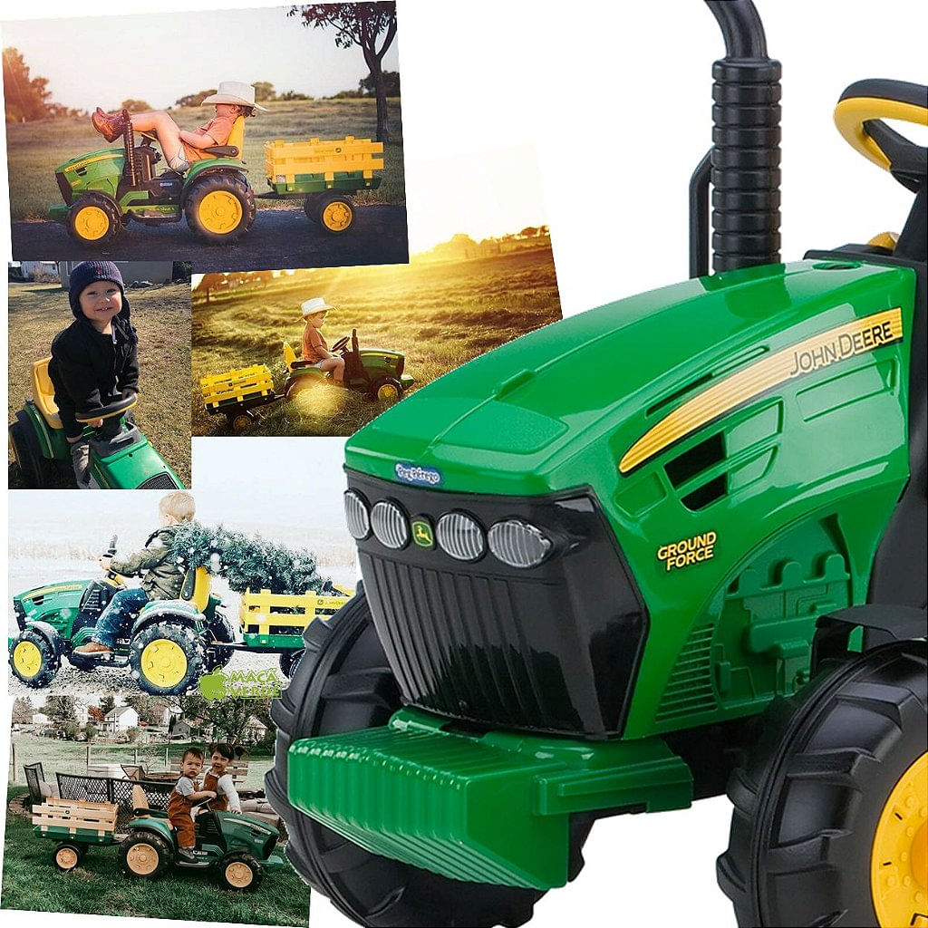 John deere hot sale 12v tractor