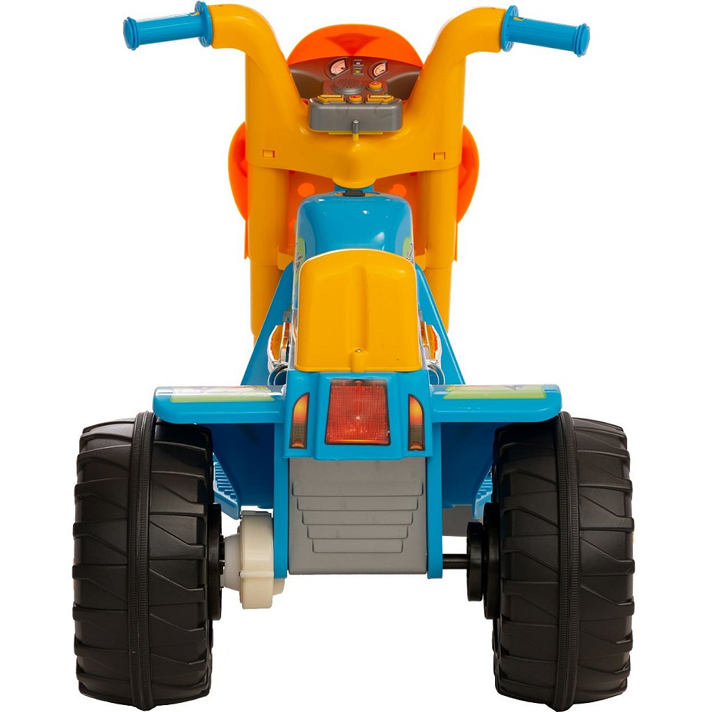 Mini Moto Elétrica Infantil GP Raptor Super Girl - 2 Marchas 6V - Rosa