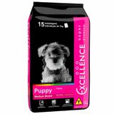 Ração Seca Dog Excellence Super Premium Frango Para Cães Filhotes Raças Médias - 15 Kg
