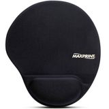 Mouse Pad com Apoio de Pulso de Gel Maxprint Preto