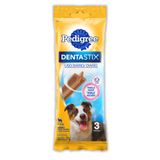 Petisco Pedigree Dentastix  Cães Adultos Raças Médias 77g 3 unidades