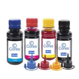 Kit 4 tintas para Epson Ecotank L4150 L4160 L6161 L6171 L6191 100ml