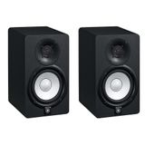 Par De Monitores De Referência Bi-amplificado 70w Hs 5 Preto Yamaha