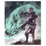 Placa Decorativa MDF Ambientes 30 cm x 20 cm - Riven League of Legends Lol (Bx76)