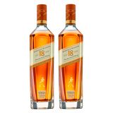 Whisky Johnnie Walker 18 Anos 750ml 2 Unidades