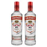 Vodka Smirnoff 600ml 2 Unidades