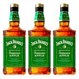 Whisky Jack Daniel's Americano 5 Anos Apple 1L 3 Unidades