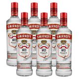 Vodka Smirnoff 600ml 6 Unidades