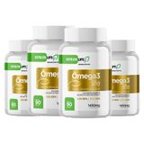 Kit 4 Ômega 3 Life, 540epa, 360dha , 90 Cápsulas