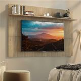Painel TV 65' c/ Prateleira Amsterdã Plus Multimóveis Rustic
