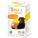 Suplemento Pet Ômega 3 Mega 3 Líquido Alivira Pet 60ml