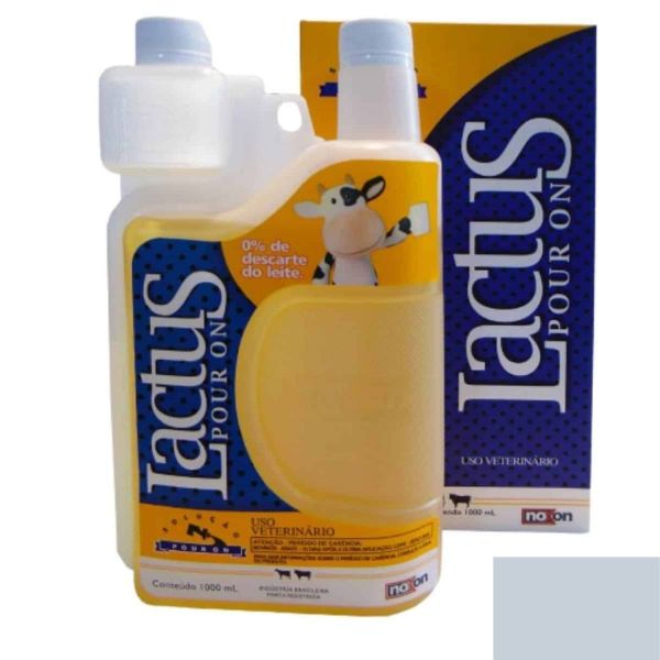 Lactus Pour On Antiparasitário Zero Descarte Para Leite 1 Litro