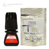 Cola Alongamento De Cilios Elite Premium Black 3ml Design