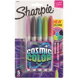 Pincel Marcador Permanente Sharpie Cosmic Color 5 Cores