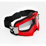 OCULOS MOTOCROS MATTOS RACING COMBAT CRISTAL VERMELHO TRILHA