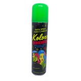 Caixa com 24 Tinta Spray para Cabelo Kolore Fashion Verde 150ml
