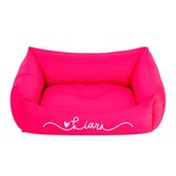 Cama Pet Para Cachorro Gato M 57x37cm Rosa Kiara