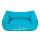 Cama Pet Para Cachorro Gato M 57x37cm Azul Thor