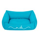 Cama Pet Para Cachorro Gato M 57x37cm Azul Mike