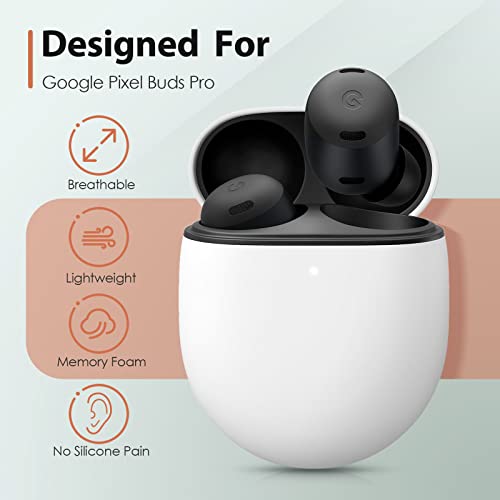 Dicas De Espuma De Memória Para O Google Pixel Buds Pro, Anti-slip Repl