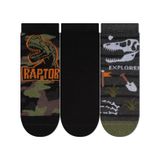 Kit 3 Pares De Meias Soquete Masculina Cia Da Meia Preto 31/34