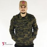 Jaqueta Camuflada  Militar Premium Masculina - KS Casual & Sport