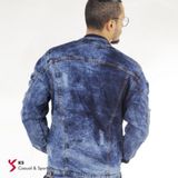 jaqueta  jeans Escuro Premium Street Masculino -KS CASUAL & SPORT