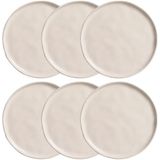 Conjunto De Pratos De Sobremesa Porto Brasil Bio Clay 21,5cm 6 Peças