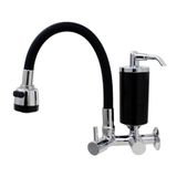 Torneira Filtro Cozinha De Parede Bica Gourmet Black