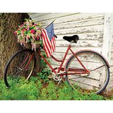 Springbok&#39;s 500 Piece Jigsaw Puzzle Symbols Of Summer - Made In Usa