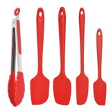 KIT UTENSÍLIOS DE COZINHA SILICONE PROFISSIONAL ESPATULAS