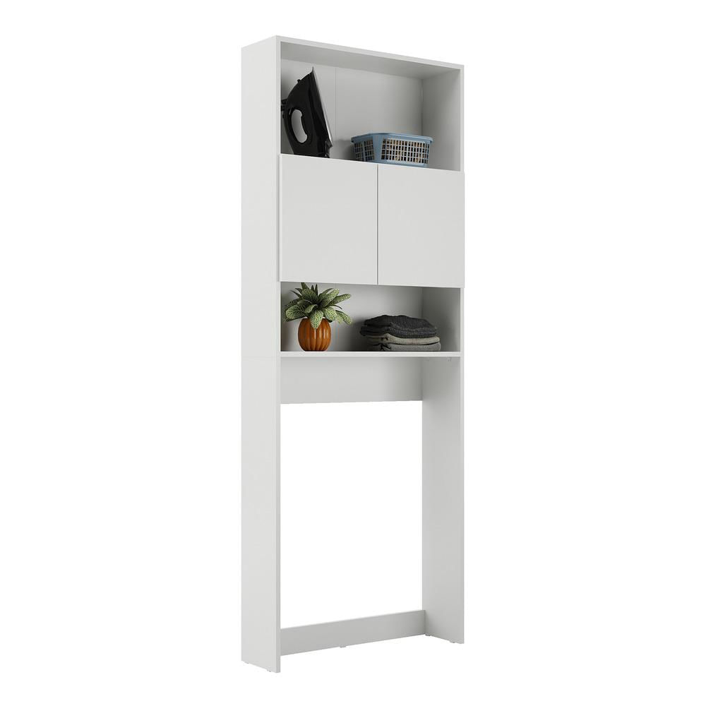 Armário Lavanderia 2 Portas Multimóveis Nina Fg5013 Branco