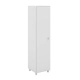 Armário Lavanderia Multiuso Com 1 Porta Multimóveis Cr30004 Branco