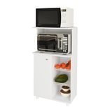 Balcão Fruteira Para Forno E Microondas Com 1 Porta Multimóveis Cr20002 Branco