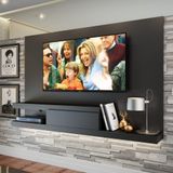 Painel Tv 50&quot; Multimóveis Cr25140 Preto