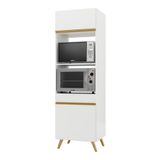 Paneleiro 2 Portas Para Forno E Microondas Multimóveis Veneza Gw Fg3679 Branco