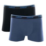 Kit Cueca Boxer Colcci Cotton 2 Peças Conforto Preto P