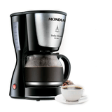 Cafeteira Elétrica Mondial, Dolce Arome Inox, 220v, Preto, 800w - C-32 32x