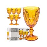 Jogo De Taça De Vidro Estrela 300ml 6pcs Sk20002