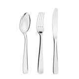Faqueiro Tramontina Pacific Em Aço Inox Com Facas De Mesa Forjadas S/ Estojo 101 Pç 66962410