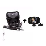 Cadeirinha De Carro Spinel 360 Maxi-cosi 0 A 36 Kg Authentic Black + Espelho 2 Em 1