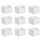 Kit 9 Gavetas Para Nicho Organizador Q01 Branco - Mpozenato