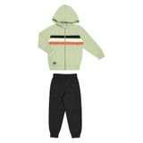 Conjunto Infantil Masculino Com Capuz Rovitex Kids Verde 8