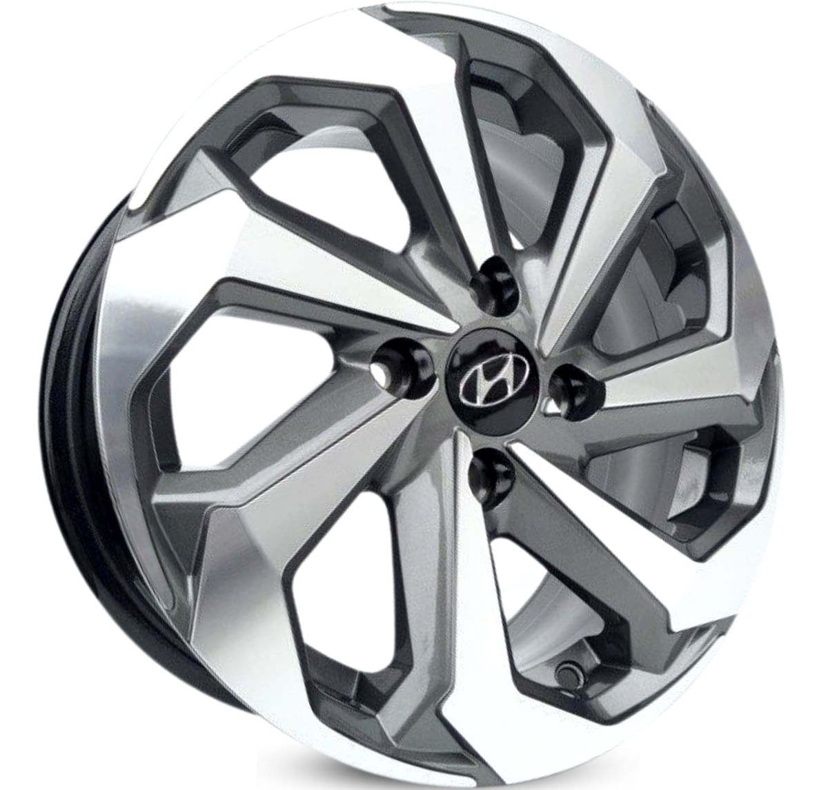 4 Rodas Kr K71 Modelo Hyundai Hb20 / Aro 15x6 / (4x100) Et38