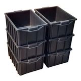 Caixa Plastica Organizadora 15,5l Com Tampa Tipo Container