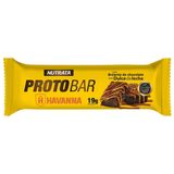 Barra Protobar Whey - 1 Unidade 70g Brownie Com Dulce De Leche Havanna - Nutrata