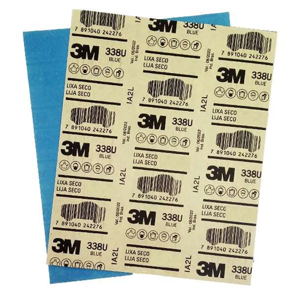 Lixa Seco Blue 180 - 3m 338u