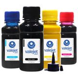 Kit 4 Tintas Sublimáticas para Epson L575 Bulk Ink CMYK 100ml